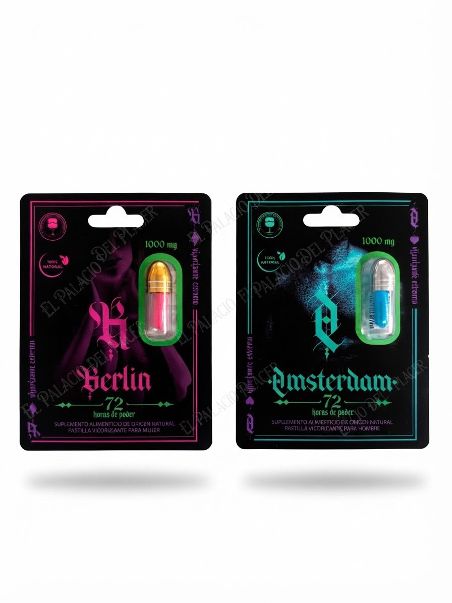 PASTILLA VIGORIZANTE AMSTERDAM HOMBRE Y MUJER